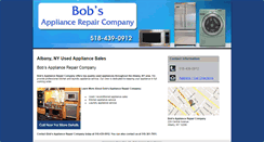 Desktop Screenshot of bobsappliancerepairny.com